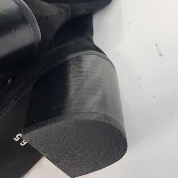 Seychelles Paradise City Leather Over the Knee Boots Black Size 6.5 - Picture 12 of 13